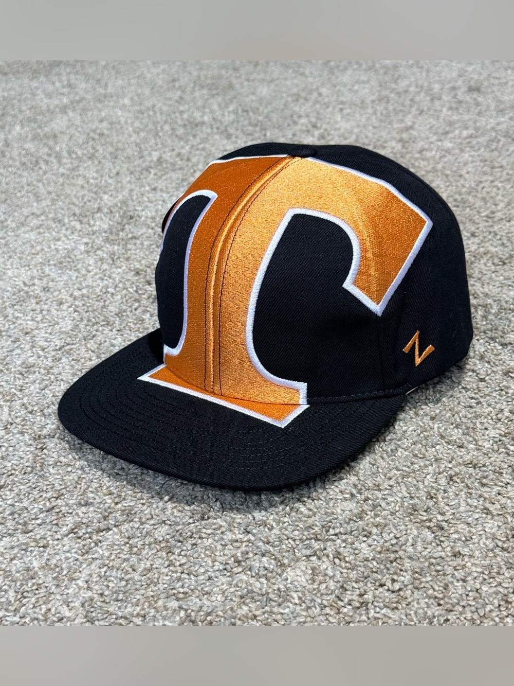 Zephyr Tennessee Volunteers Snapback Flat Bill Z11 Retro Over The Top Hat